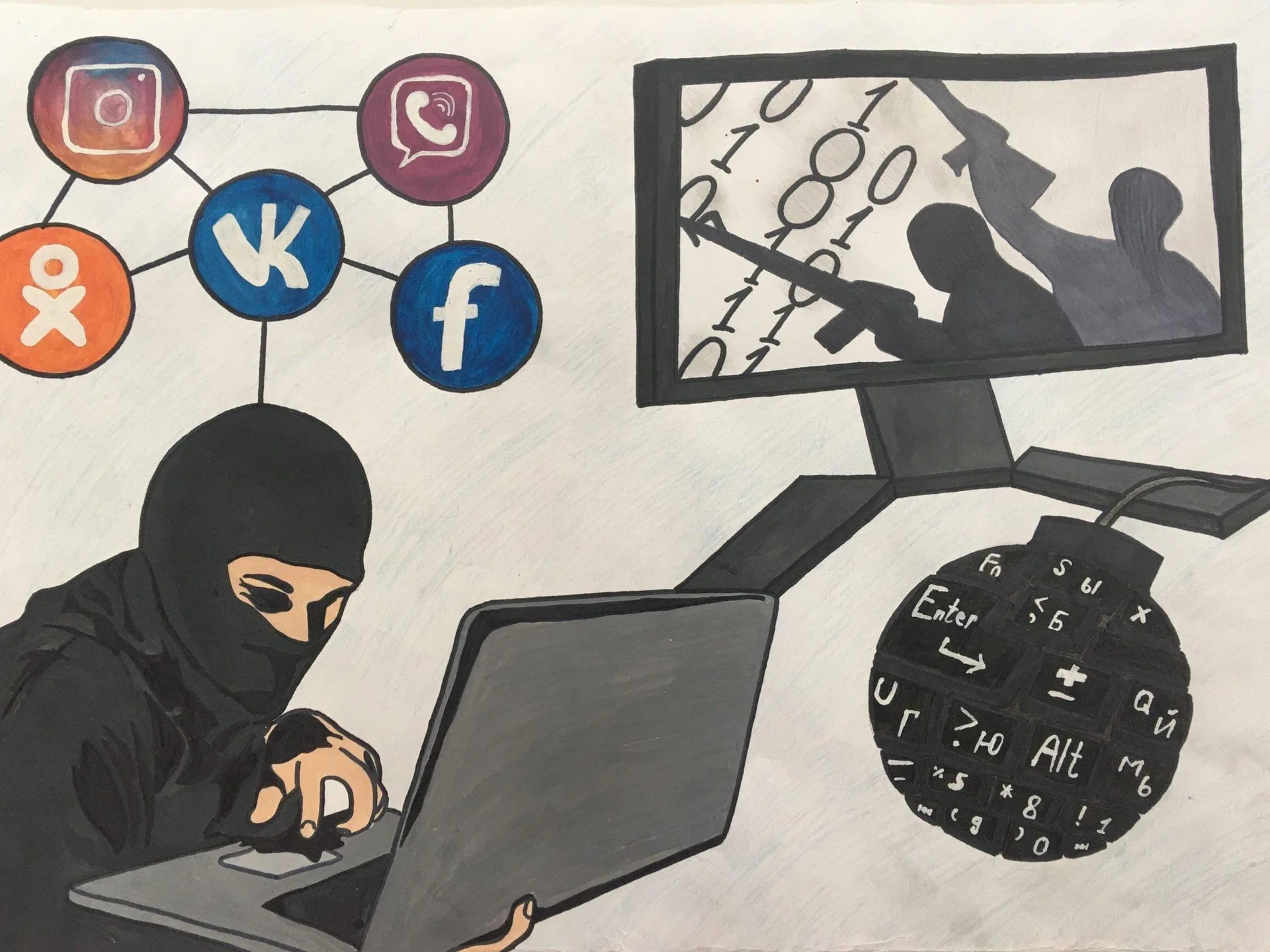 Кибертерроризм - невидимая война